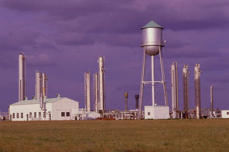 Oil refinery, Tyrone, Oklahoma
