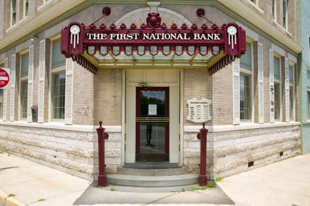 First National Bank, Emporia, Virginiaのeditorial素材