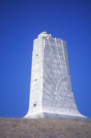 Wright Brothers National Memorial, Big Kill Devil Hill, North Carolinaのeditorial素材