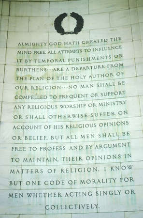 Writing Detail at Jefferson Memorial, Washington, D.C.のeditorial素材