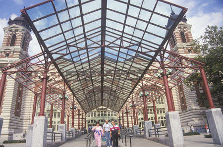 Ellis Island National Park, New York City, New Yorkのeditorial素材