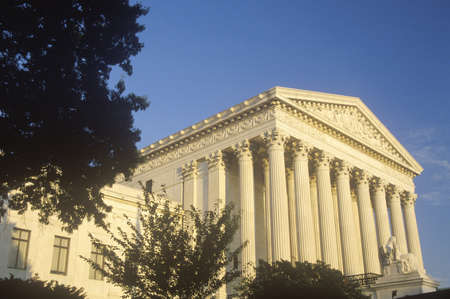 The United States Supreme Court Building, Washington, D.C.のeditorial素材