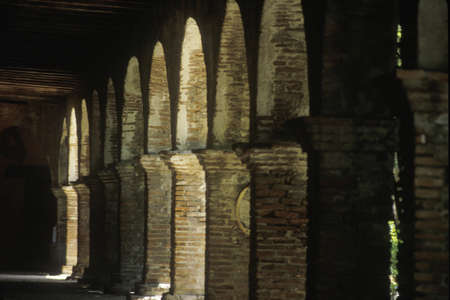 San Juan Capistrano Spanish Mission built in 1776のeditorial素材