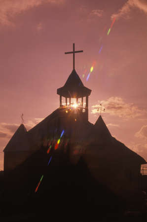 Church in San Ysidro New Mexicoのeditorial素材