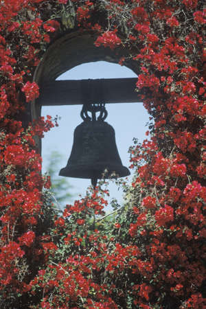 San Juan Capistrano Spanish Mission built in 1776のeditorial素材