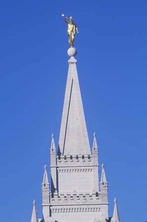 Mormon Temple in Salt Lake City Utahのeditorial素材
