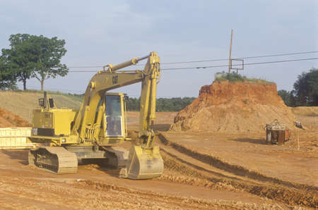 Earth moving equipment in Appomattox, Virginia