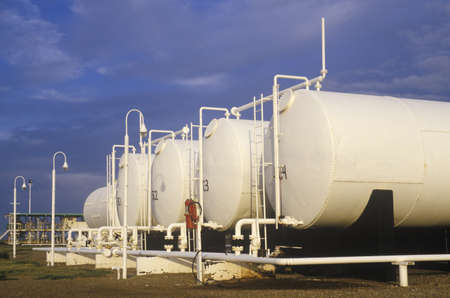 Diamond Shamrock Oil Tanks at Turpin, OK