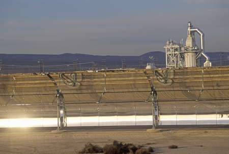 LUZ Solar plant in Barstow, CA