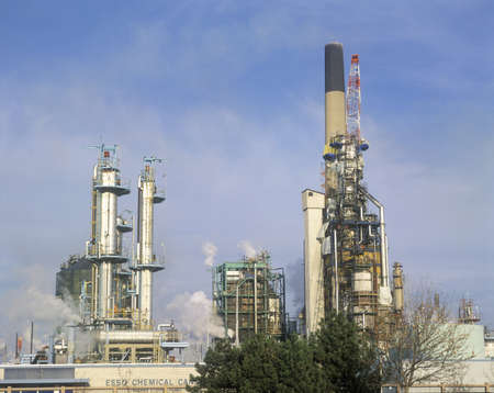 Oil refinery in Sarnia, Canadaのeditorial素材