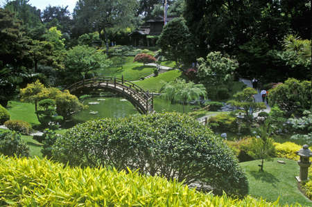 Huntington Library and Gardens, Japanese Gardens, Pasadena, CAのeditorial素材