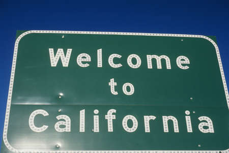 Welcome to California Signのeditorial素材