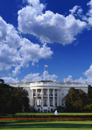 The White House, Washington D.C.のeditorial素材