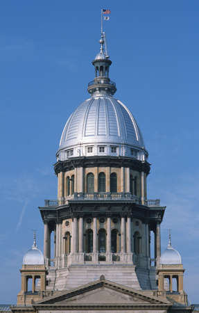State Capitol of Illinois, Springfieldのeditorial素材