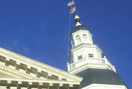 State Capitol of Maryland, Annapolisのeditorial素材