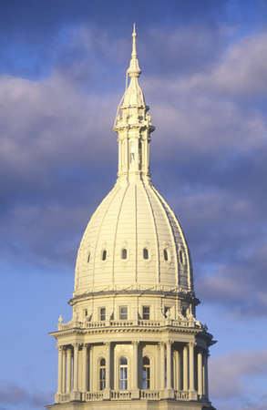 State Capitol of Michigan, Lansingのeditorial素材