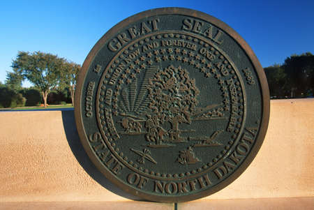 State Capitol of North Dakota, Bismarckのeditorial素材