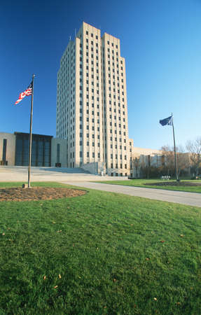 State Capitol of North Dakota, Bismarckのeditorial素材