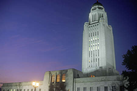 State Capitol of Nebraska, Lincolnのeditorial素材