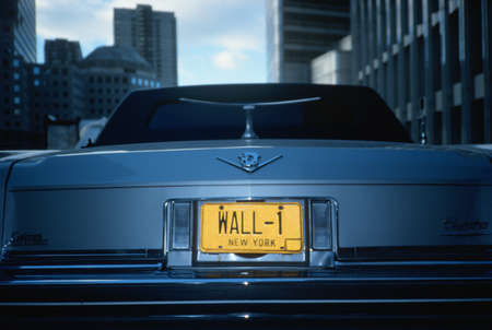 Vanity License Plate - New Yorkのeditorial素材