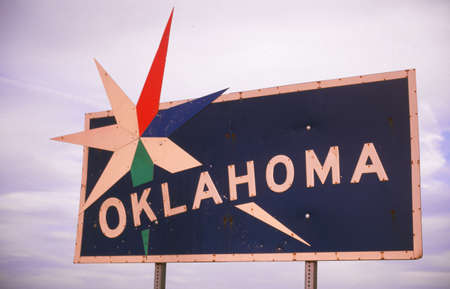 Welcome to Oklahoma Signのeditorial素材