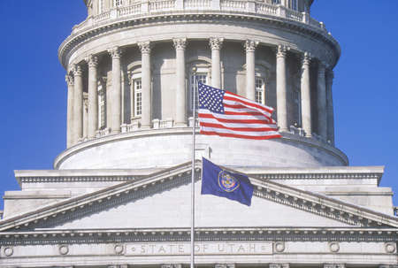 State Capitol of Utah, Salt Lake Cityのeditorial素材