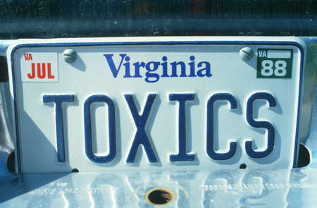 Vanity License Plate - Virginiaのeditorial素材