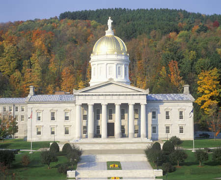 State Capitol of Vermont, Montpelierのeditorial素材