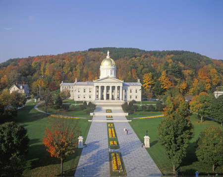 State Capitol of Vermont, Montpelierのeditorial素材