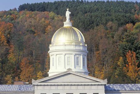 State Capitol of Vermont, Montpelierのeditorial素材