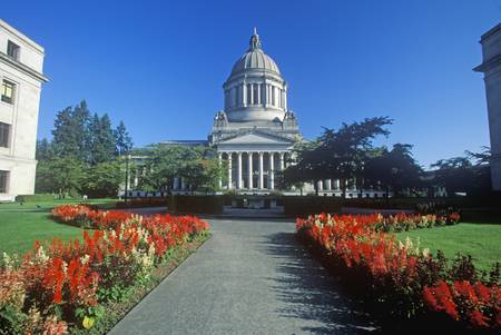 State Capitol of Washington, Olympiaのeditorial素材