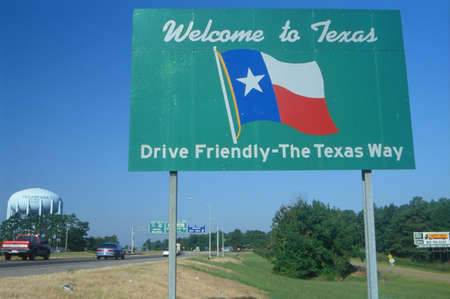 Welcome to Texas Signのeditorial素材