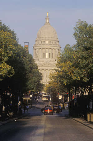 State Capitol of Wisconsin, Madisonのeditorial素材