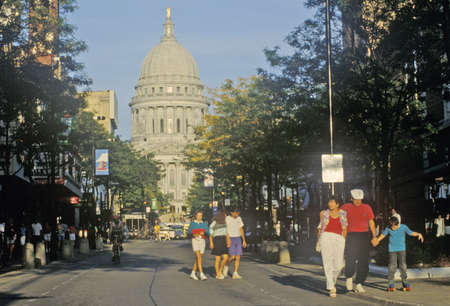 State Capitol of Wisconsin, Madisonのeditorial素材