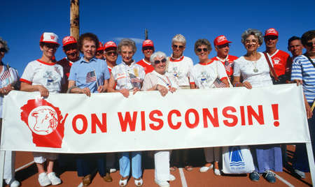 State Flag of Wisconsinのeditorial素材