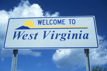 Welcome to West Virginia Signのeditorial素材