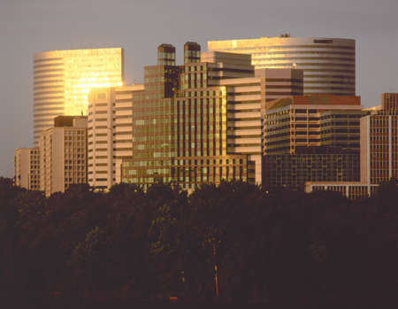 Sunrise, Roslyn, Washington, DCのeditorial素材