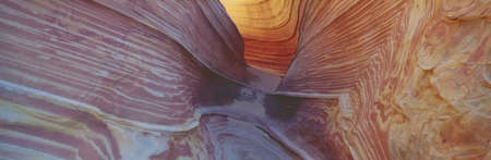 The Wave, Sandstone Formation, Kenab, Utahのeditorial素材