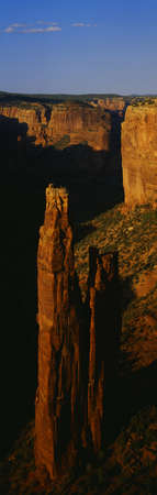Spider Rock, Canyon de Chelly National Monument, Arizonaのeditorial素材