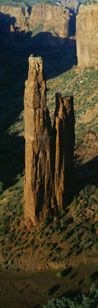Spider Rock, Canyon de Chelly National Monument, N.E. Arizonaのeditorial素材