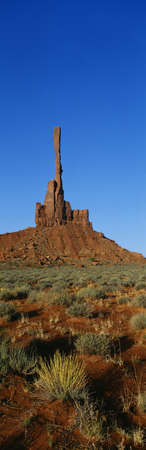 Yei Bi Chei & the Totem Pole, Monument Valley, Arizonaのeditorial素材