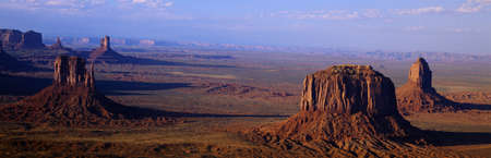 Aerial View from Butte, Monument Valley, Arizonaのeditorial素材