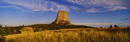 Devil's Tower National Monument, Wyomingのeditorial素材