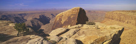 Muley Point along Route 261 near Dugway, Utahのeditorial素材