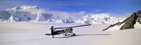 Scout bush airplane, Wrangell-St. Elias National Part, Alaska