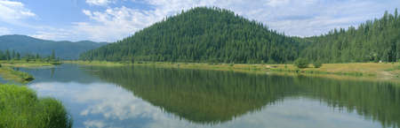 Pyramid of Pines, Smith Ferry, Idahoのeditorial素材