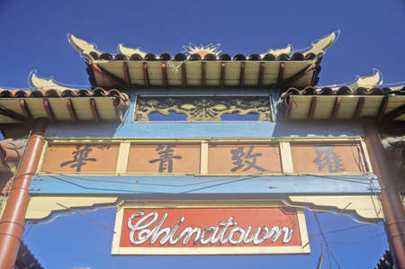 Chinatown in Los Angeles, Californiaのeditorial素材