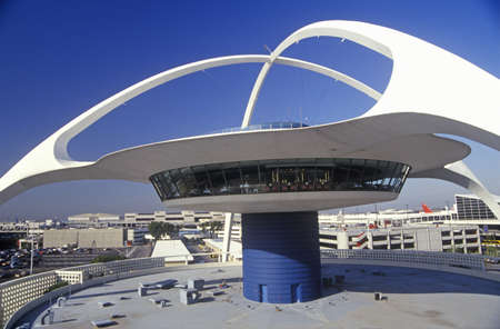 LAX theme restaurant at the Los Angeles International Airport, Los Angeles, Californiaのeditorial素材