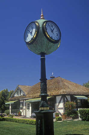 Picturesque town of Solvang, California