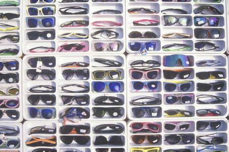 Sunglasses for sale, Los Angeles, Californiaのeditorial素材